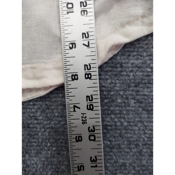 Free People Shirt Womens Small Button Up Colorblock Rainbow Rays Sheer - Picture 7 of 11